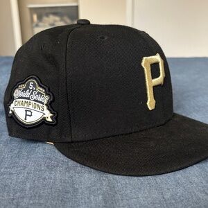 New Era Pittsburgh Pirates World Series Champions Patch SnapBack
